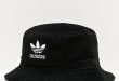 adidas Originals Widewale Corduroy Black Bucket Hat | Zumi