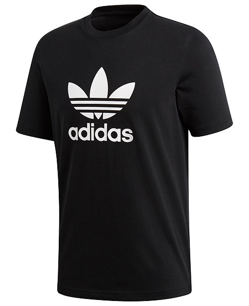 adidas Men's Trefoil T-Shirt & Reviews - T-Shirts - Men - Macy