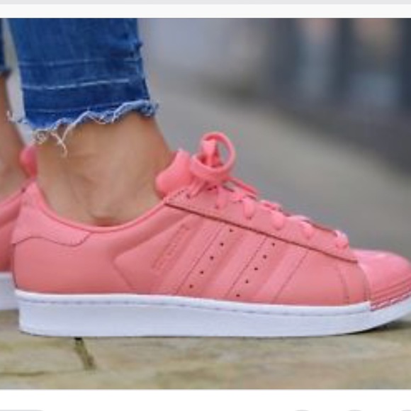 adidas Shoes | Superstar 80s Tactile Rose Leather | Poshma