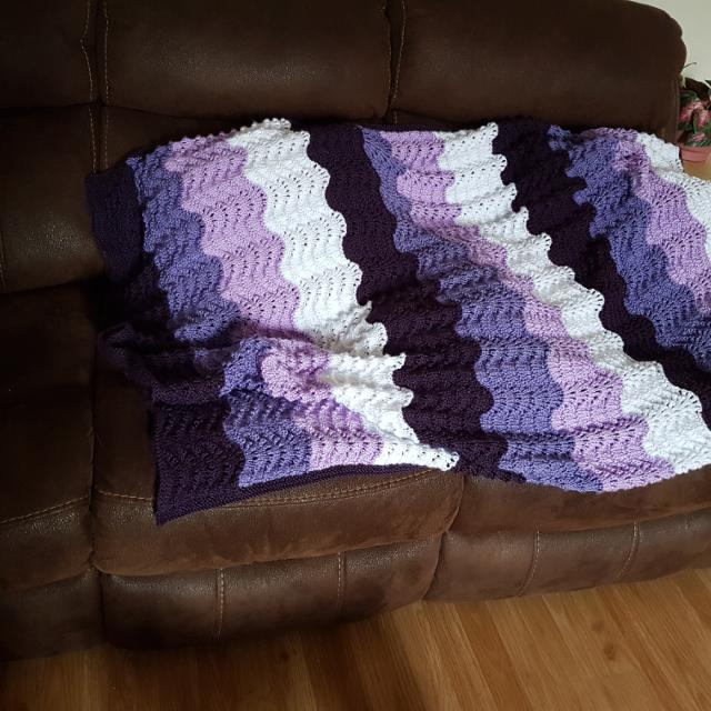 Best Knitted Afghan/ Blanket for sale in Kentville, Nova Scotia .