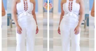 Pants | All White Sexy Jumpsuit | Poshma