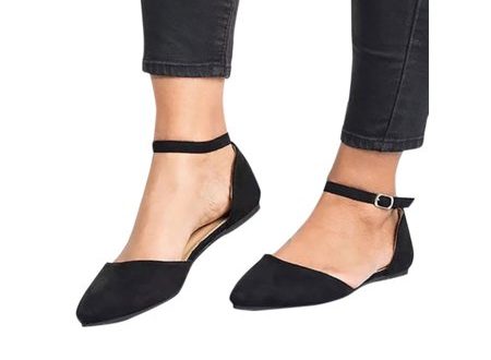 Ankle Strap Flats – rocbe.com