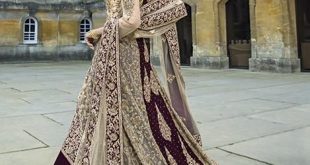 Indian maroon and gold beaded dress | Pakistani bridal wear, Asian .