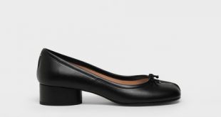 Maison Margiela Tabi Leather Ballerina Pumps Women | Maison .