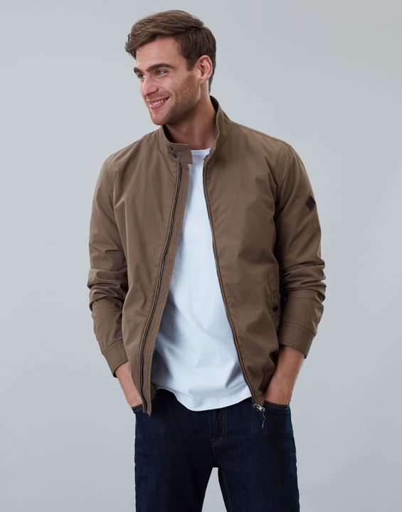 Fenwell BROWN Bomber Jacket | Joules