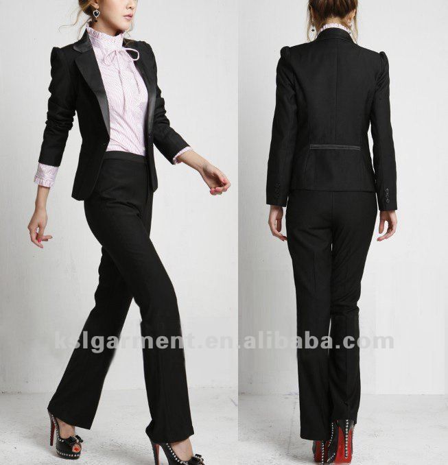 Reynelda McDonald McDonald women suits | women business pant suits .