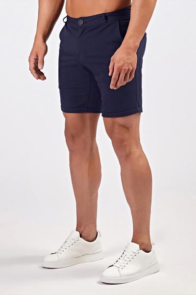 Essential Chino Shorts in Navy – TAILORED ATHLE