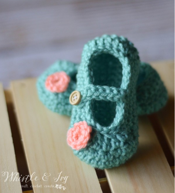 25 Cutest Free Crochet Baby Booties Patter