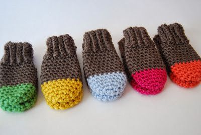 Two Tone Baby Mittens Crochet Pattern {Baby 0-3 Months} | Baby .