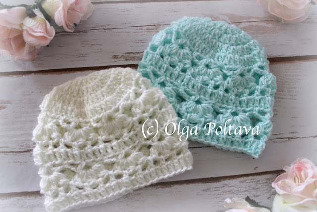 Lacy Crochet: Free Crochet Baby Hat Patter