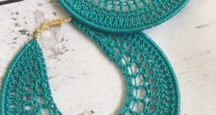 Crochet Earrings PATTERN ONLY/Crochet Pattern | Et