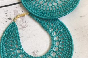 Crochet Earrings PATTERN ONLY/Crochet Pattern | Et
