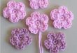 Simple Crochet Flower – Pattern and Tutori