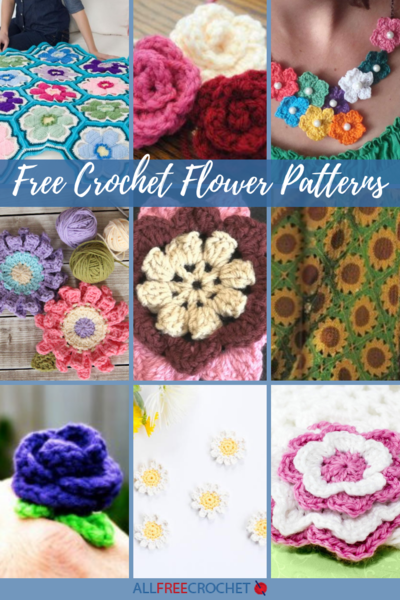 72 Free Crochet Flower Patterns | AllFreeCrochet.c
