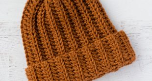 Ribbed Wonder: An Easy Crochet Hat - Crochet 365 Knit T