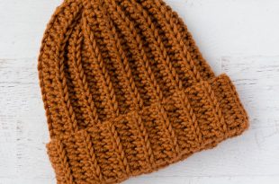 Ribbed Wonder: An Easy Crochet Hat - Crochet 365 Knit T