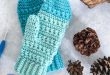 Snow Drops Mittens Free Crochet Pattern — Left in Kno