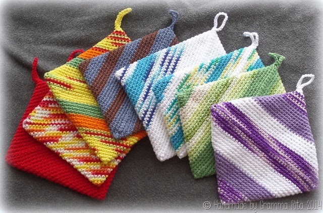 Gramma Rita's Crochet, Etc.: Magic Crochet Potholde