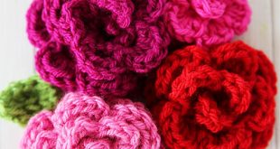 Free Easy Rose Crochet Pattern | Skip To My L