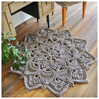 Ravelry: Crocheting rug Adonis pattern by Lisova Oksa