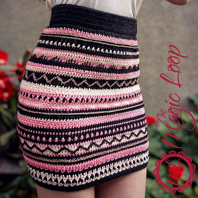 Ravelry: Tribal Skirt pattern by Barbara Peč
