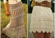 10 Amazing Crochet Skirts - free patterns and charts | Crochet .