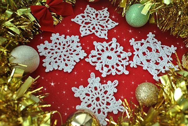 5 Free Crochet Snowflake Patterns | Beautiful Crochet Stu