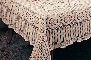 Amazon.com: TCC Handmade Crochet Lace Tablecloth. 100% Cotton .