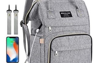 Amazon.com : Diaper Bag Backpack, Mokaloo Large Baby Bag, Multi .