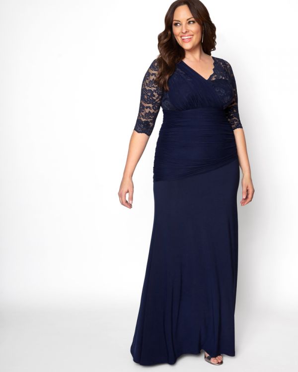 Soiree Evening Gown | Women's Plus Size Formal Dre