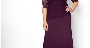 Kiyonna Women's Plus Size Soiree Evening Gown & Reviews - Dresses .