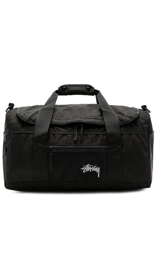 Stussy Stock Duffle Bag in Black | REVOL