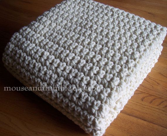 easy+crochet+blanket+for+beginners | Extra Large Chunky Afghan .