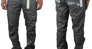 Brand New - Mens Smart/Casual ETO Jeans EM290 - Dark Grey - 38R .