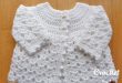 Free Baby Crochet Pattern-Picot Edge Cardigan | Crochet baby .