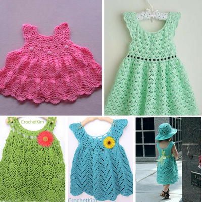 24 Free Crochet Baby Dress Patterns | Crochet baby dress pattern .