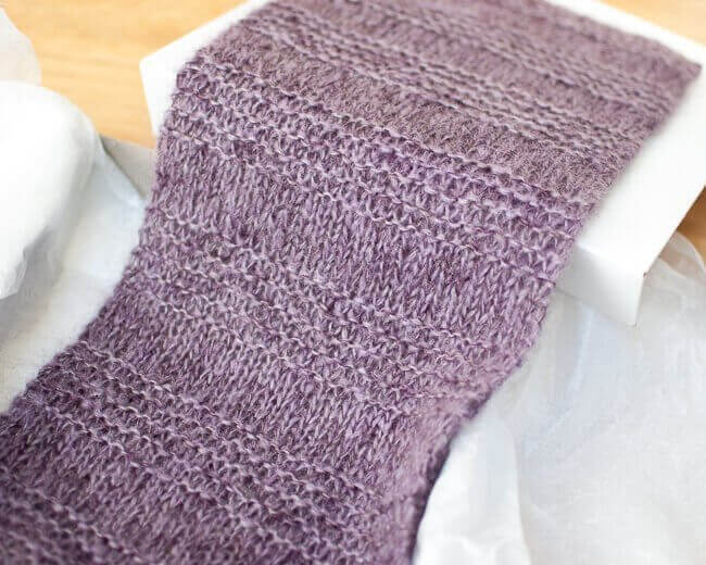 Free Knit Scarf Pattern | Petals to Pico