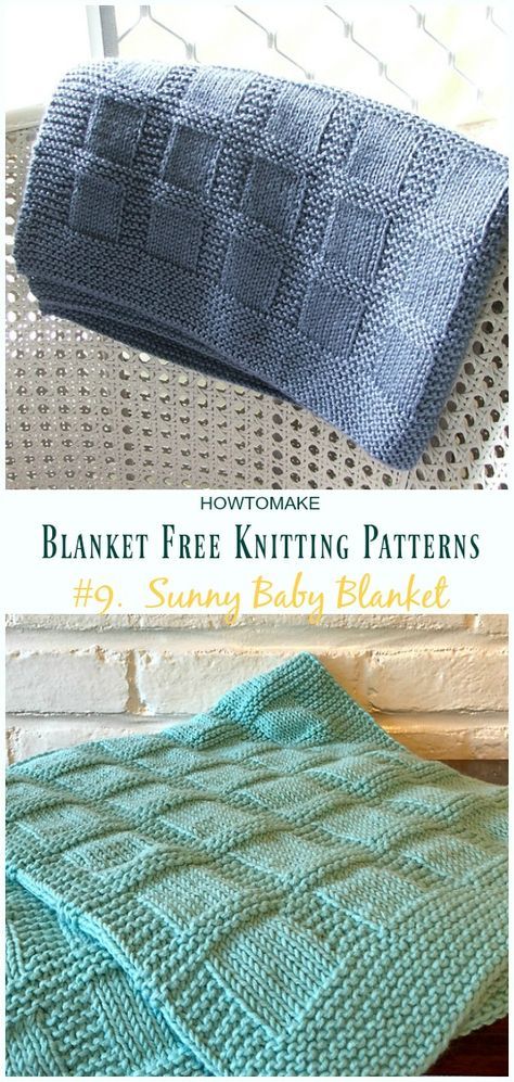 Free Knitting Patterns For Baby Blankets