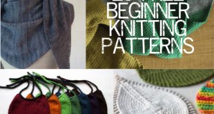 25 Free Beginner Knitting Patterns — Painting Lili