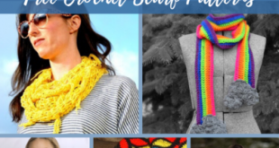 40+ Free Crochet Scarf Patterns | AllFreeCrochet.c