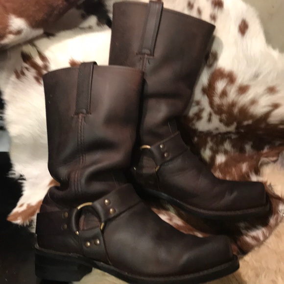 Frye Shoes | Fry 873506 Sz 9w Mens Harness Boot | Poshma