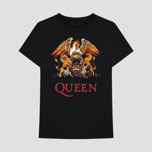 Men's Queen Short Sleeve Graphic T-Shirt - Black : Targ