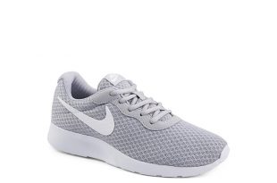 Grey & White Nike Tanjun Men's Running Shoes | Rack Room Sho