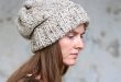 WISDOM : Women's Slouchy Hat Knitting Pattern - Brome Fiel