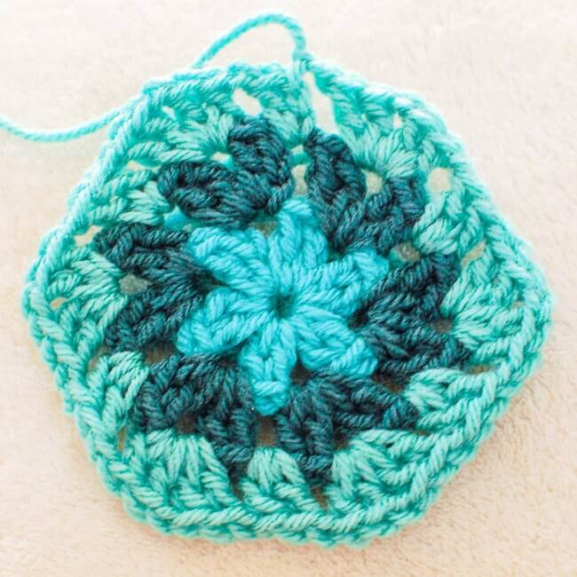 Crochet Hexagon Pattern and Photo Tutorial | Petals to Pico
