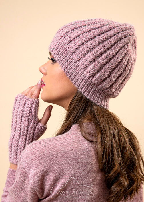 Wholesale Hats: Aubrey Alpaca Knit H