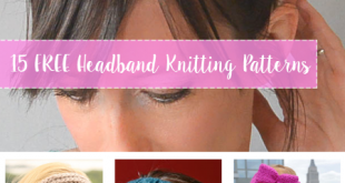 15 FREE Knitting Headbands Patterns | Knit headband pattern .