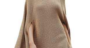 Knitted Cape: Amazon.c