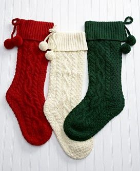 life to do list: knit my own cable knit christmas stockings .