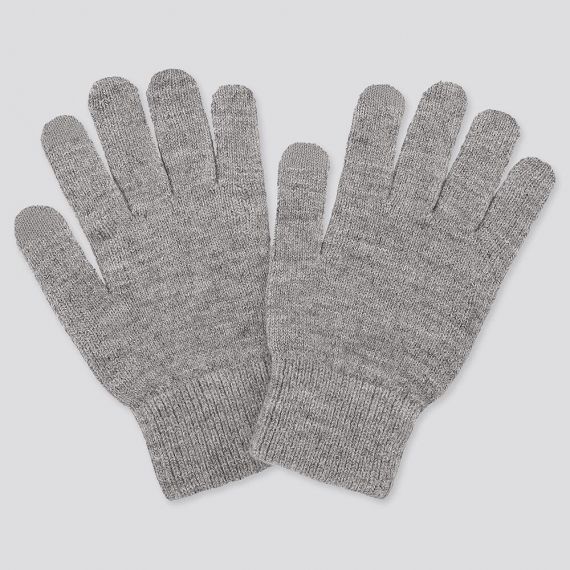 MEN HEATTECH Knitted Gloves | UNIQ